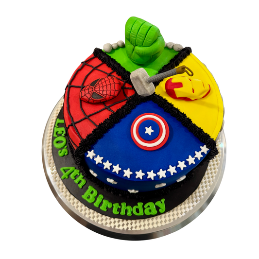 Marvel Avengers Cake