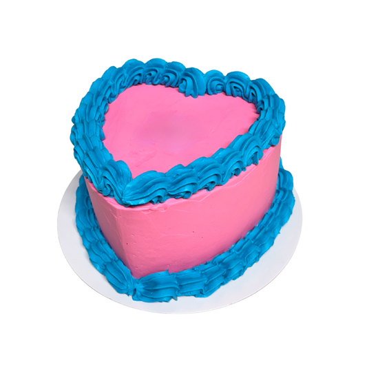 Vintage Heart Cake