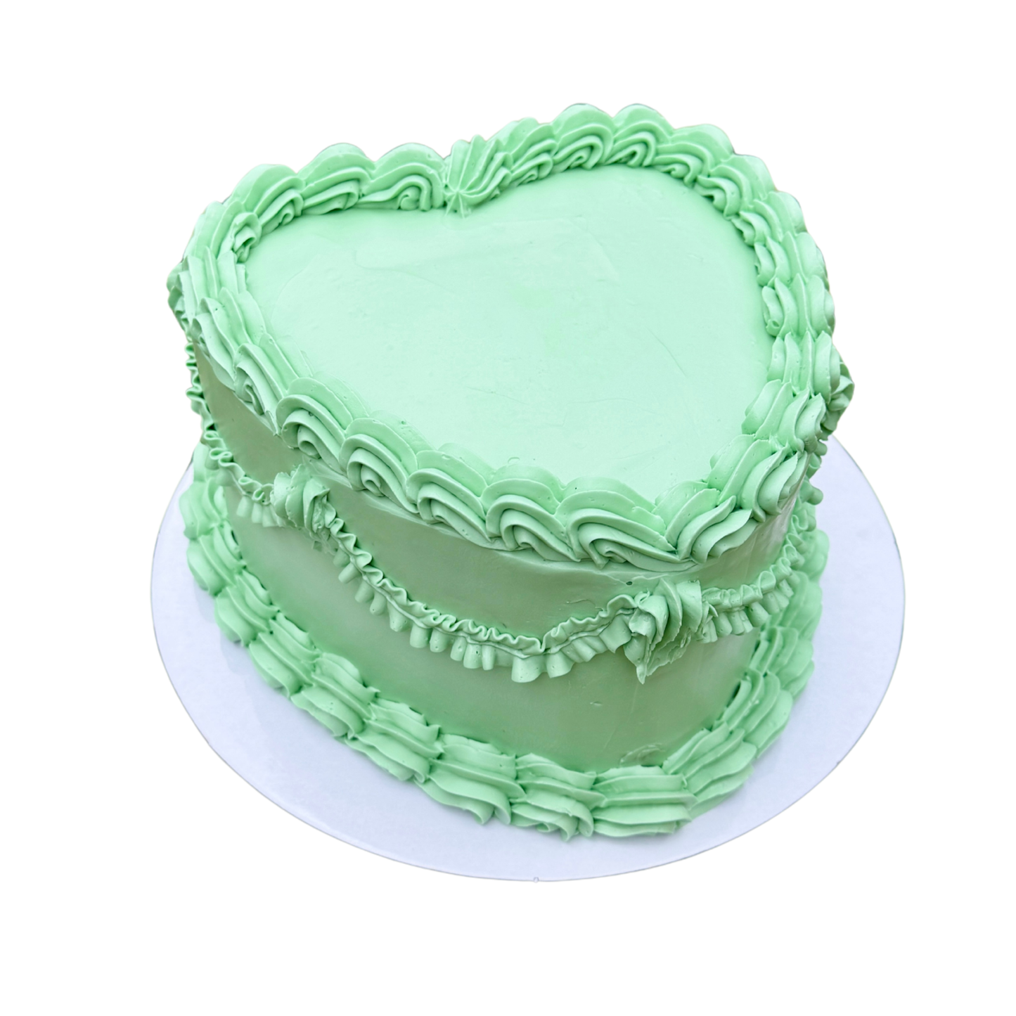 Vintage Heart Cake