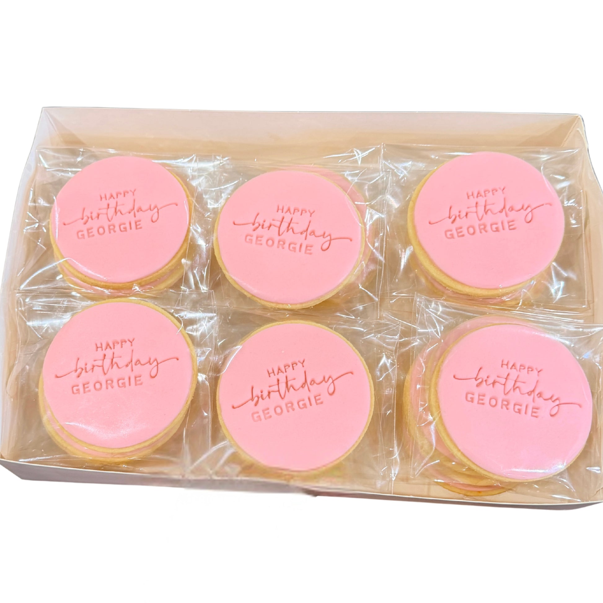 birthday sugar cookies decorated with icing