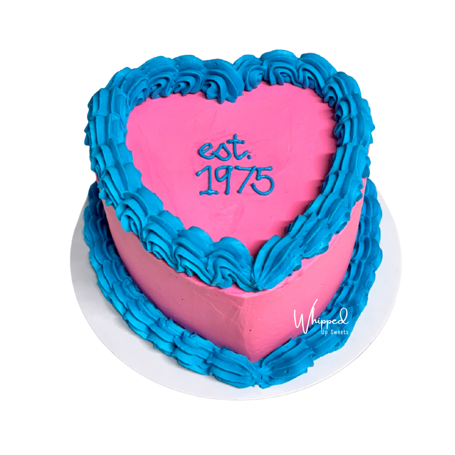 Vintage Heart Cake